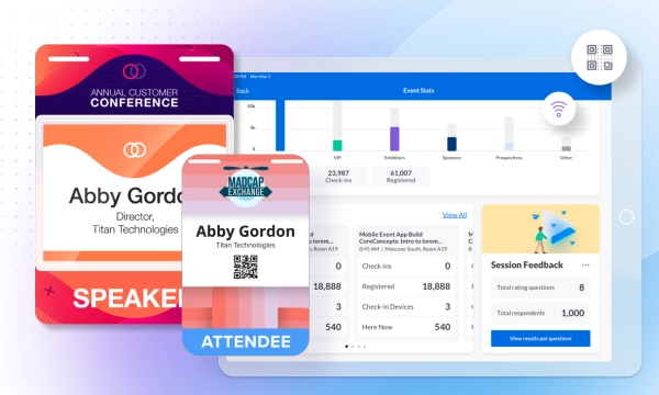 Interactive demo library UI